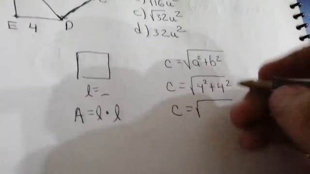 COMIPEMS Ejercicio Teorema De Pitagoras