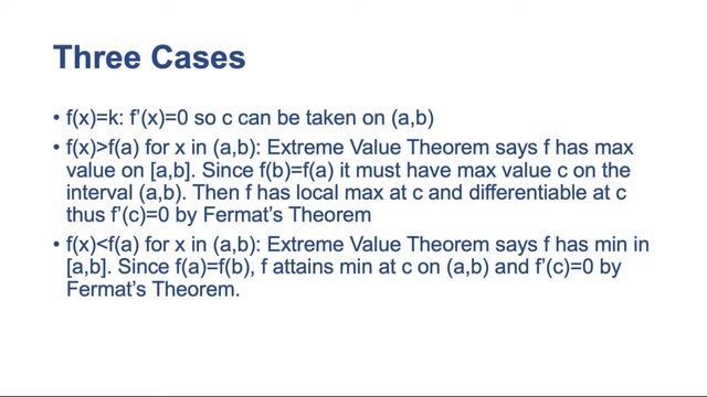 Rolle’s Theorem (SC-23)