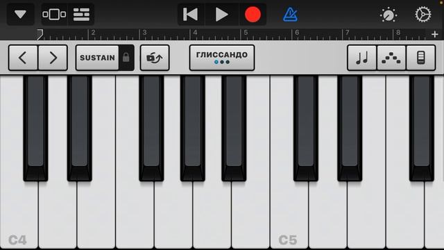 Играю звуки Windows на пианино