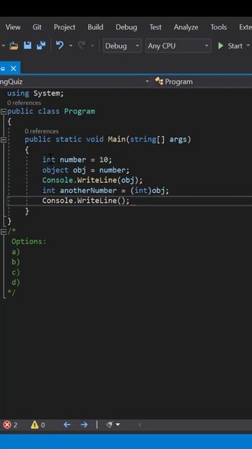 Programming Quiz Questions - Q83 -  Expand Future Academy #Shorts #Programming #CSharp #Dotnet