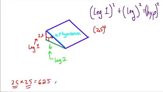 3D Shapes and the pythagorean theorem