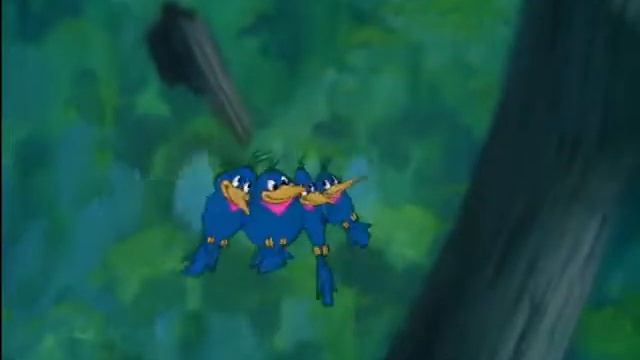 Дональд Дак и Клоун в джунглях - Наоборот