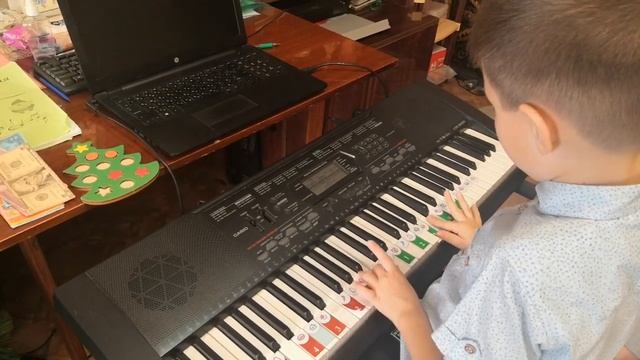 Учимся читать ноты с программой Софт Моцарт, Степан, 8 лет,