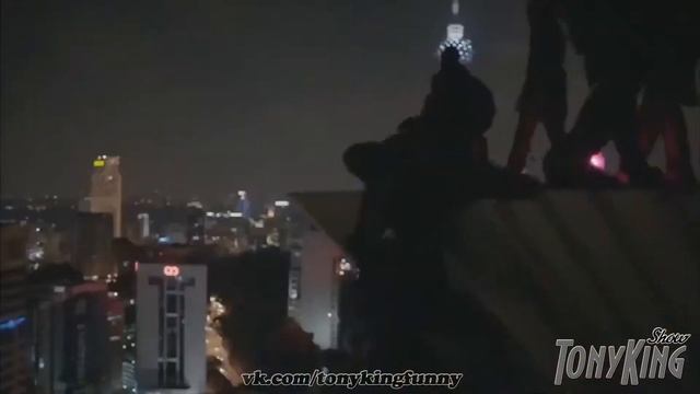 Паркур в Ночи