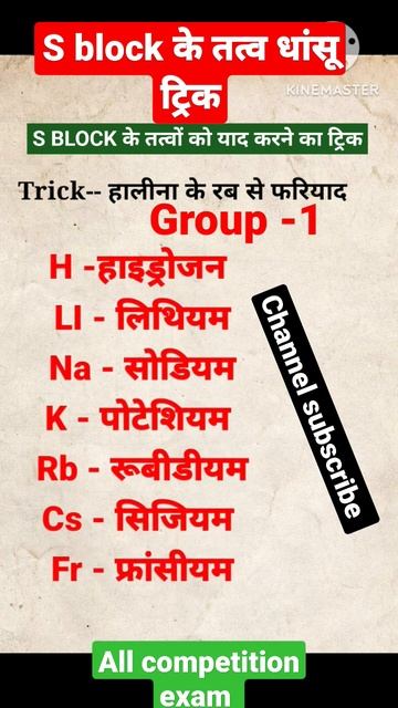 S BlockTrick|| Periodic Table#ssc #viral #youtubeshorts #shortvideo #trendingshorts #trending #vide