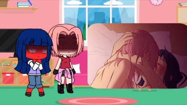 // 💞Реакция на шипы💞 // 🌝SakuHina × HinaSaku🌚 // 🏳️🌈 юри 🏳️🌈 //