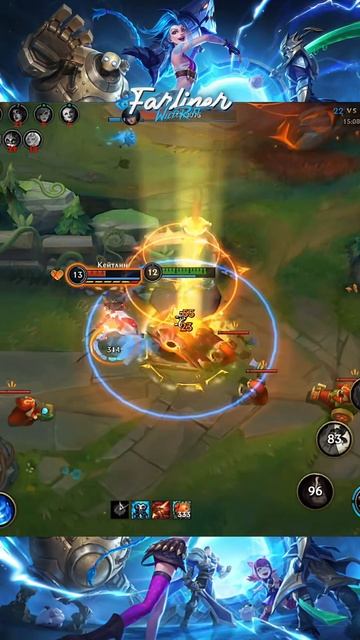 КЕЙТЛИН НЕ МОЖЕТ ПРОБИТЬ ЛЕОНУ #shorts #wildrift #leagueoflegends #вайлдрифт