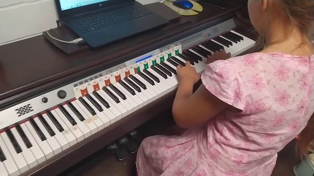 Учимся читать ноты с программой Софт Моцарт, Татьяна, 10 лет