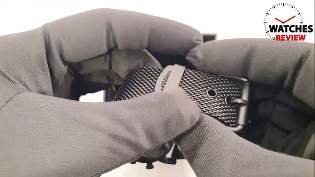 unboxing emporio armani ar11470 green sunray and black stainless steel mesh bracele