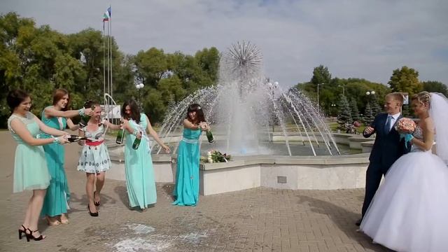 Свадебный клип 5 09  2015. Виталия и Евгений. Снято и смонтировано в день свадьбы!