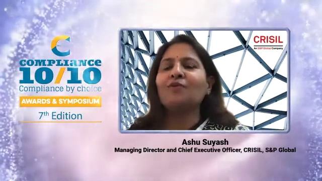 Award Category  : Ethical Business Group  2020 - CRISIL Limited