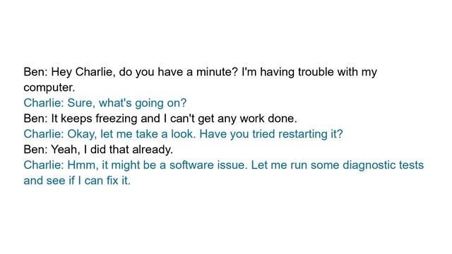 Business English Course | Technical Support | Short Office Conversation
