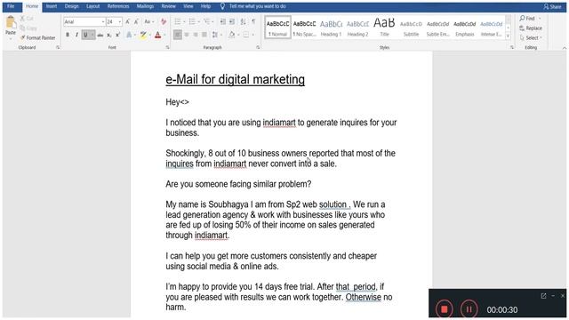 Make 60 Dollar 🤑🤑 Everyday. Write Business Mail In A Right Way. Soubhagya Pradhan