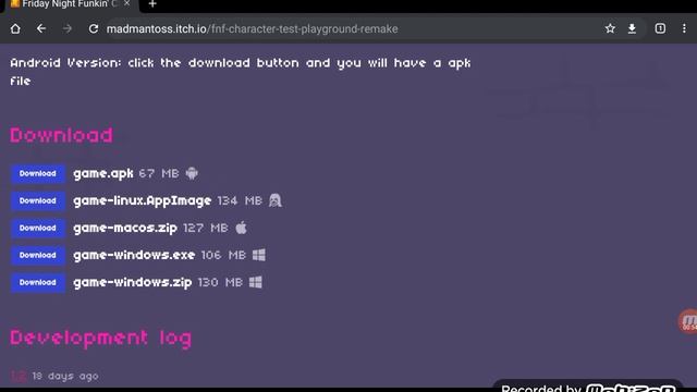 как скачать тест персонажей из фнф Friday Night Funkin Android Easy Dowload