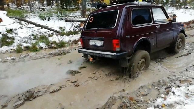 Оффроад лайт, думали мы) помяли Патриота и Ниву (((