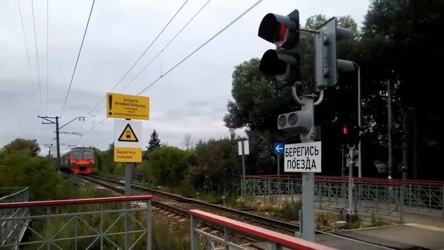 ЭД4МК-0073 на перегоне Дмитров-Каналстрой