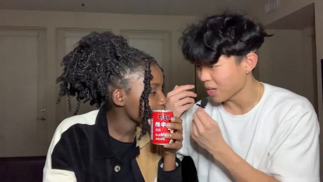 ASIANIC MILK DRINK TASTE TEST W MY GIRL
