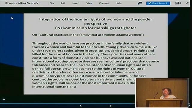 Jämställdhet, En Fråga Om Medicin, Politik Och Mänskliga Rättigheter.