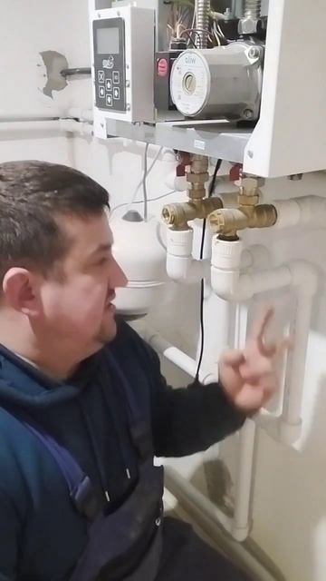 При обвязке котла использую только РАЗБОРНЫЕ СОЕДИНЕНИЯ.....