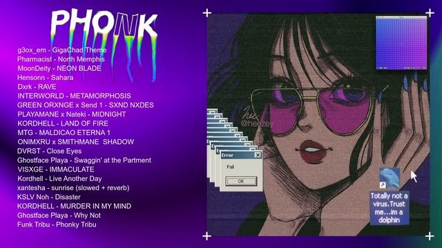 SIGMA PHONK MIX 2023  Aggressive Drift Phonk 2023  1 ЧАС