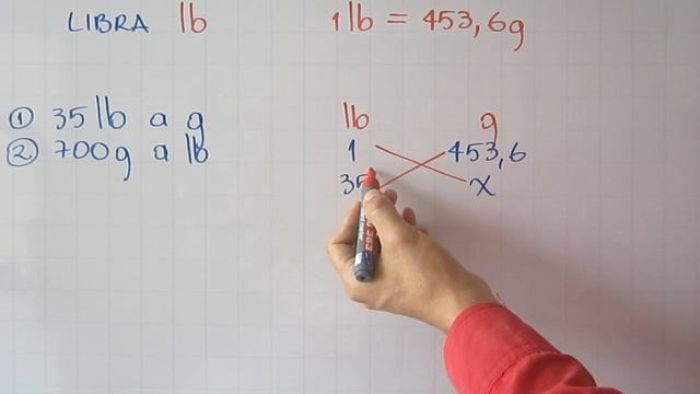 Convertir Libra Inglesa A Gramo