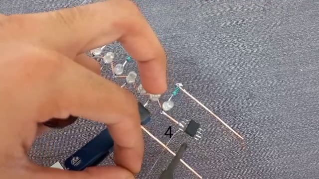 How To Make A LED Flasher Using NE 555 Ic| Very Easy