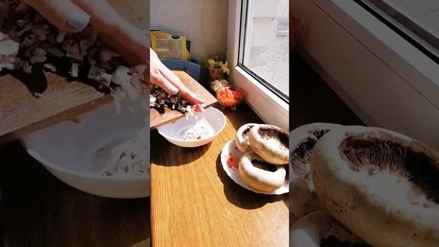 Фаршировані гриби за 15 хв. Бамба в роті✔️