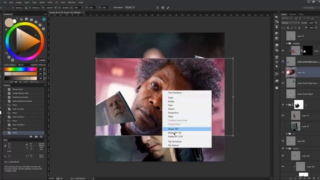 Glass Movie Poster - Speed Art (Photo Manipulation)