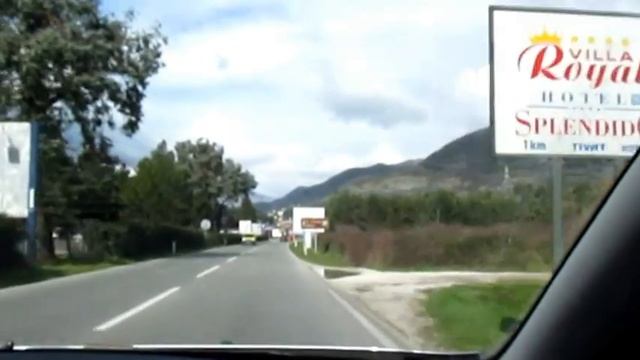 Билборд K22b. Tivat - Budva. 885+600