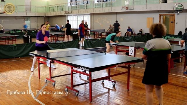 Грибова Н. - Горностаева А. \ Ветеранский турнир 