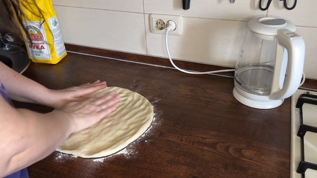 Рецепт очень вкусной домашней пиццы! #рецепты #пицца #тесто