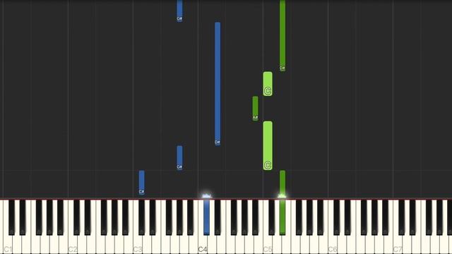 葉炫清 執生念 電視劇 千古玦塵 插曲 鋼琴教學 Synthesia 琴譜