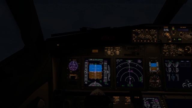 Заход в Краснодаре UTA535 737-800