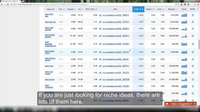 33  Using Semrush To Generate 1000s Of Niche Ideas In Less Than 10 Minutes