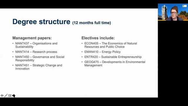 Master Of Sustainable Business