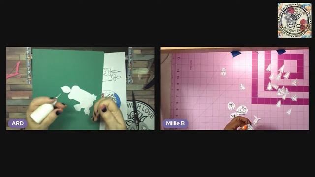 #onewordcollab Let's Have Some Crafty Fun #MillieTheSilentCrafter #VanessaAngelRoseSigns