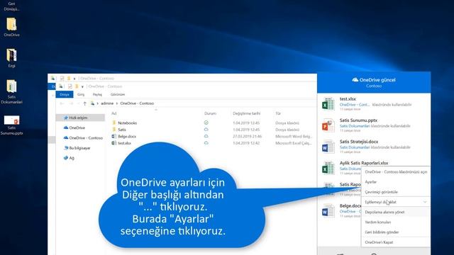 Windows 10’da OneDrive For Business Eşitleme İstemcisiyle Dosyaları Eşitleme