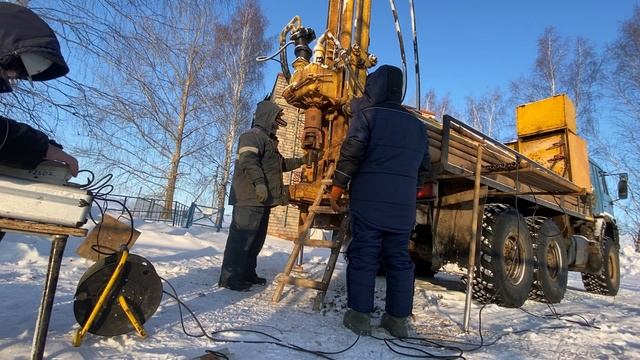 Урб2а2. Не только для бурения. Статическое зондирование. Камаз буровой.