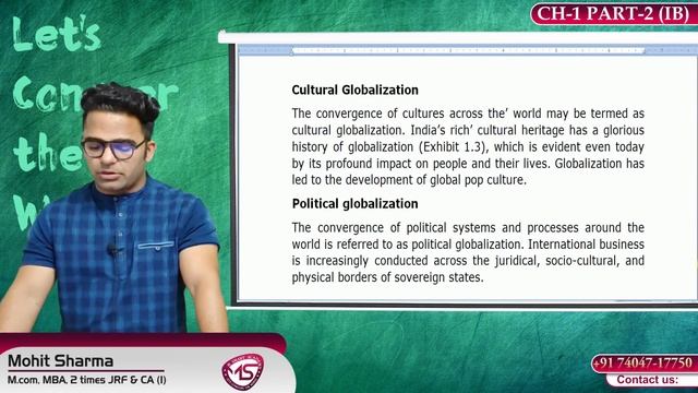 Globalization & Its Drivers || International Business || Paper 2 Ugc Net Commerce