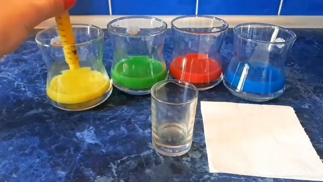 Веселка в склянці. Вивчаємо властивості води