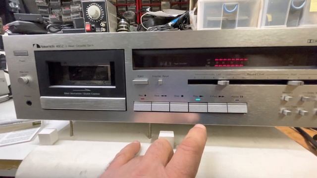 Restauration Platine Cassette NAKAMICHI 480Z Vintage