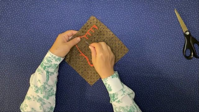 DIY 🪡 Blanket Stitch 🧵 Шов «петельний»