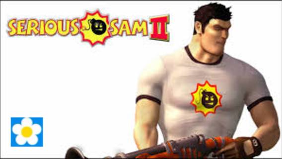 Серьёзный Сэм 2, но под тему погони из смешариков