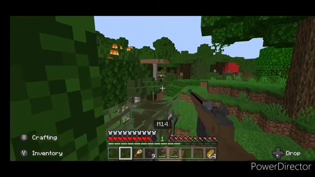 Shooting VIETCONG Minecraft SOLDIERS! (Minecraft Vietnam War #1)...