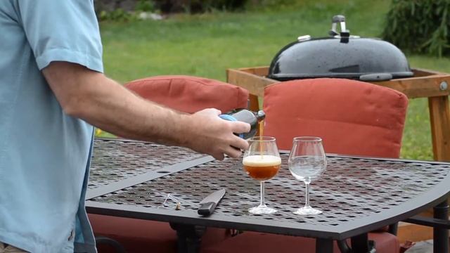 Sabrage - Counterpoint Brewing & Blending