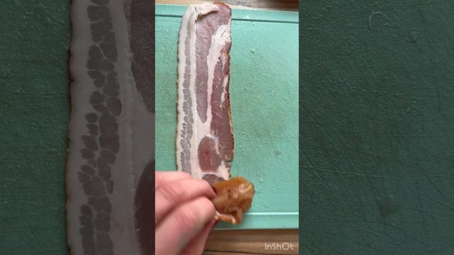 Курица в беконе на мангале