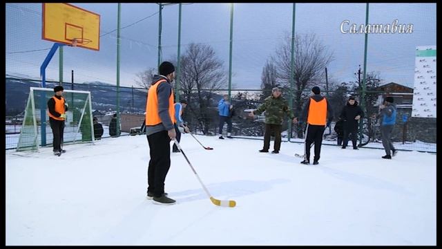 Хоккей с мячом в с.Дылым от 12.02.2020 г.
