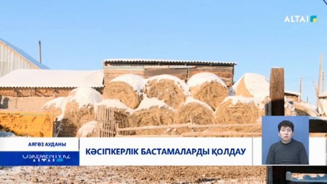 Кәсіпкерлік бастамаларды қолдау