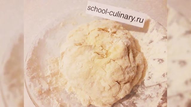 Рулет с картофелем и грибами на кефире без дрожжей