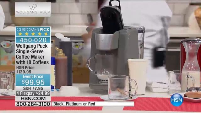 W.Puck SingleServeCoffee Maker